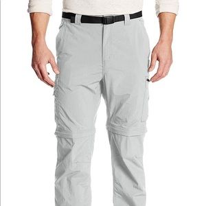 Columbia silver ridge convertible pants size 30x36